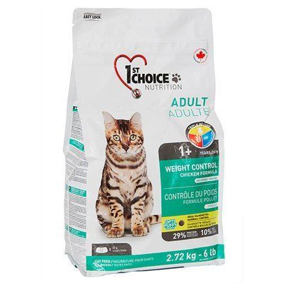Сухой корм для кошек 1st Choice Weight Control Adult 2.72 кг ФЧКВКВ2_72 фото