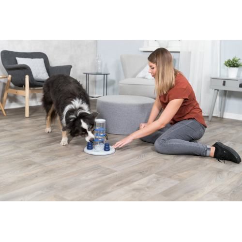 Іграшка Trixie Dog Activity Gambling Tower Башта для собак, інтерактивна розвиваюча, 25/33 см (пластик) 1111144824 фото