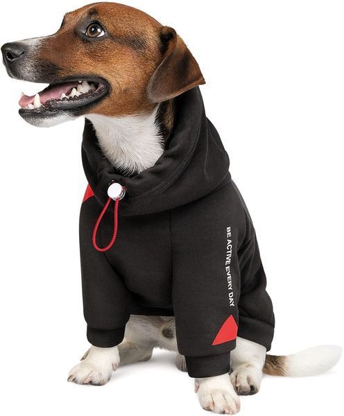 Худі Pet Fashion Snoodie для собак, розмір S, чорний 1111165363 фото