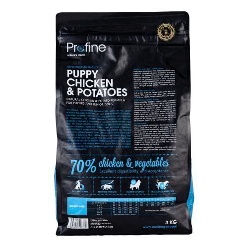 Сухой корм для щенков всех пород Profine Puppy Chicken 3 кг (курица) 1111145707 фото