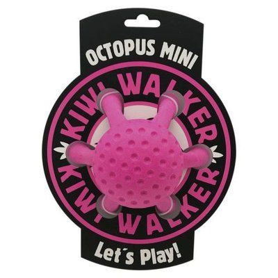 Игрушка Kiwi Walker &laquo;Осьминог&raquo; для собак, розовый, 13 см 1111171026 фото