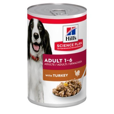 Влажный корм Hill's SP Adult Turkey для собак с индейкой 370 г 607097 фото