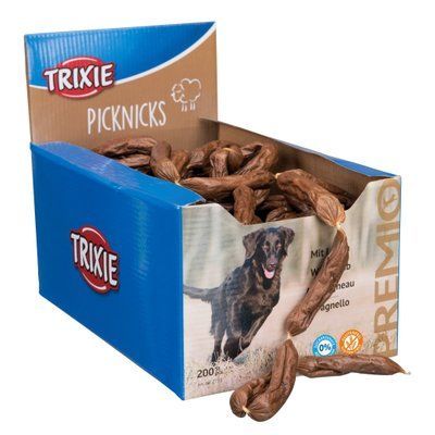Лакомство Trixie Premio Picknicks для собак, сосиски из ягненка, 200 шт 1111116707 фото