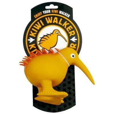 Игрушка Kiwi Walker &laquo;Птица киви&raquo; для собак, оранжевая, 13,5 см 1111171015 фото