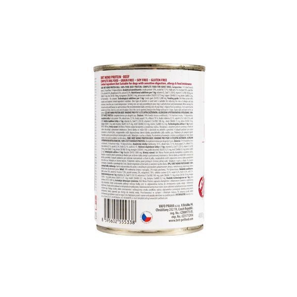 Корм влажный Brit Mono Protein Beef для собак с говядиной 1111151068 фото