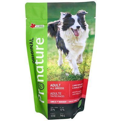 Сухий корм для собак (ягня, горох, ячмінь) Pronature Original Dog Lamb Peas&Barley 340 г ПРОСВЯ340 фото
