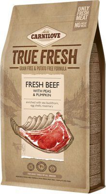 Сухой корм для взрослых собак всех пород Carnilove True Fresh, с говядиной, 1,4 кг 1111166053 фото
