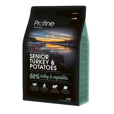 Сухий корм Profine Senior для літніх собак всіх порід, з індичка та картоплею, 3 кг 1111145711 фото
