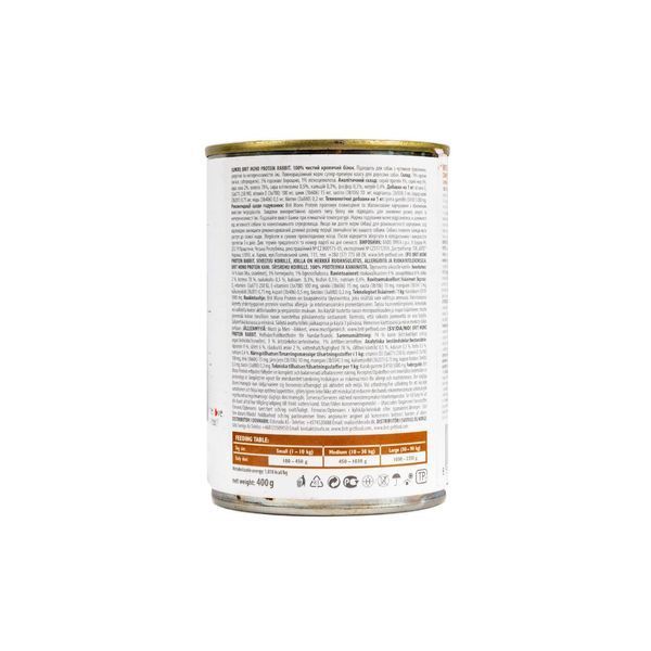 Корм влажный Brit Mono Protein Rabbit для собак с кроликом 400 г 1111151071 фото