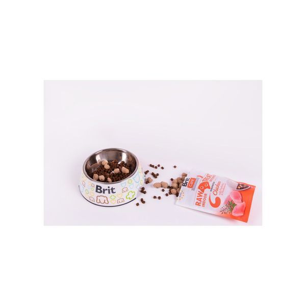 Лакомство Brit Raw Treat Freeze-dried Indoor and Antistress для котов успокоительное курица 40 г 1111180676 фото
