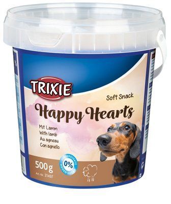 Витамизированное лакомство Trixie Happy Hearts для собак, ягненок, 500 г 1111132992 фото