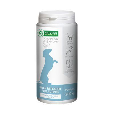 Замінник молока для цуценят Nature's Protection Puppy-milk 200г CAN63302 фото