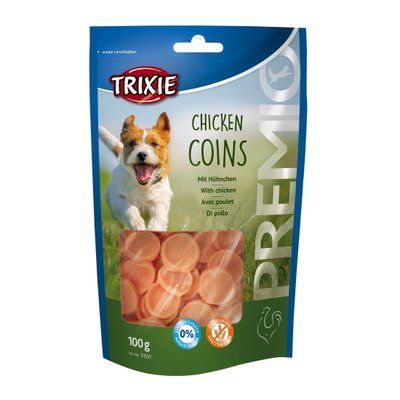Ласощі для собак з куркою Trixie Premio Chicken Coins 100 г 1111166869 фото