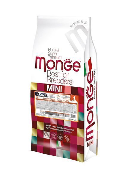 Беззерновой сухий корм Monge Dog Bwild Grain Free Mini для дорослих собак дрібних порід з м'ясом качки 2,5 кг 70004756 фото