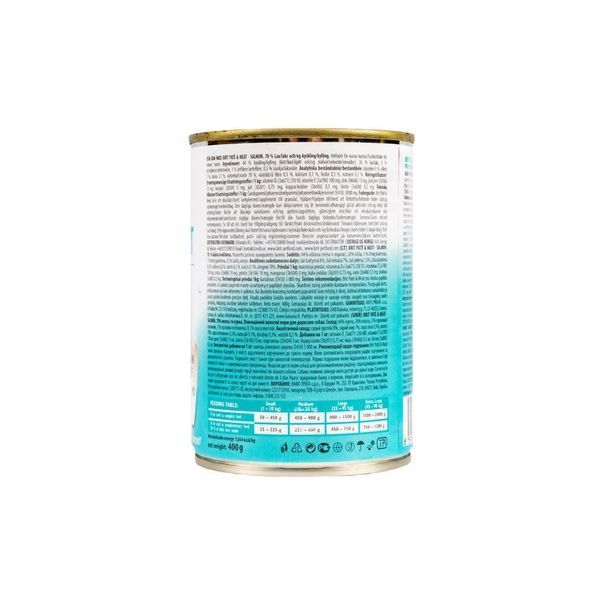 Корм вологий Brit Care Pate and Meat для дорослих собак з лососем 400 г 1111151334 фото