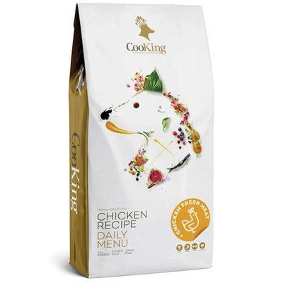 COOKING Сбалансированный полнорационный сухой корм для взрослых собак со свежим мясом Курица 2 кг СС-1 фото