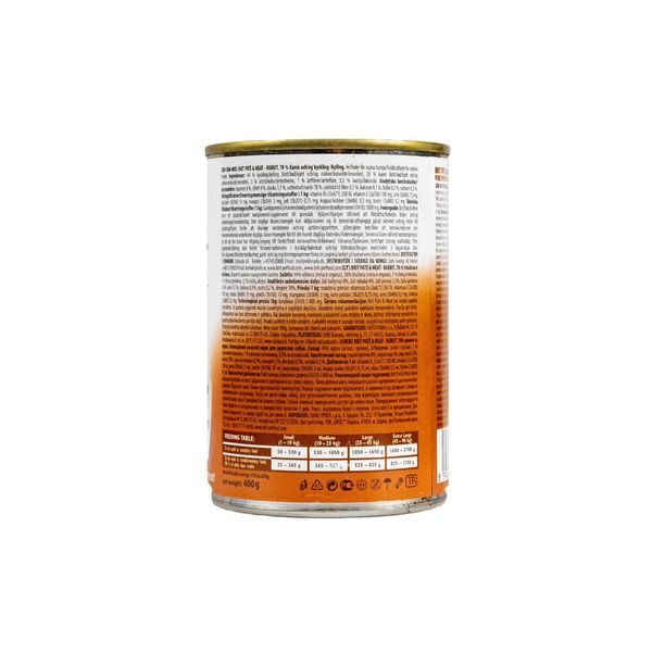 Корм вологий Brit Care Pate and Meat для дорослих собак з кроликом 400 г 1111151339 фото