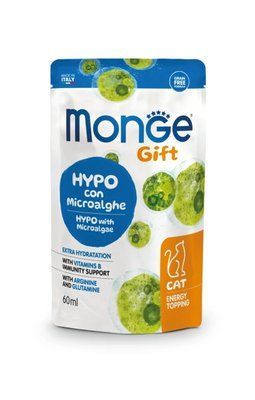Лакомства для котов Monge Gift Cat Hypo Microalgae 60 гр 70085342 фото