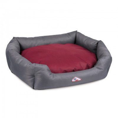 Лежак для собак и кошек Pet Fashion &laquo;Bosphorus&raquo; 95x78x24 см красно-серый 1111160860 фото
