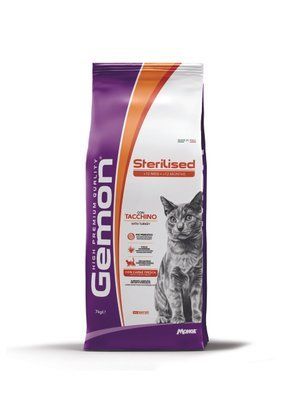 Сухой корм Gemon Сat Sterilized c индейкой для стерилизованных кошек 2 кг 70297172 фото