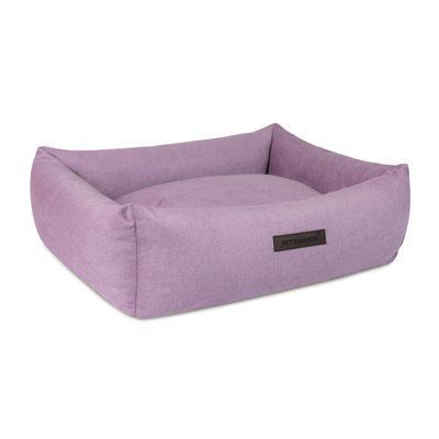 Лежак для собак и кошек Pet Fashion "Bond" 60х50х18 см, лиловый 1111166419 фото