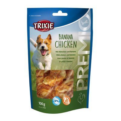 Лакомство для собак курица и банан Trixie Premio Banana & Chicken 100 г 1111129082 фото