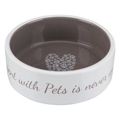 Миска Trixie Pet's Home для собак, керамічна, 16 см, 800 мл (бежева) 1111150270 фото