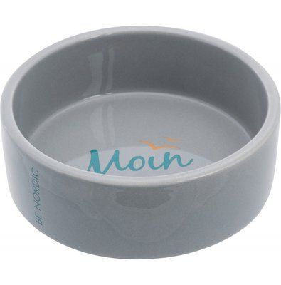 Миска Trixie Be Nordic для котів, керамічна, 12 см, 300 мл (сіра) 1111156893 фото