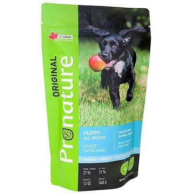 Сухий корм для цуценят (курка, вівсяне борошно) Pronature Original Puppy Chicken Oatmeal 340 г ПРОСЩК340 фото
