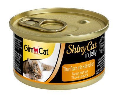Влажный корм для кошек Gimborn GimCat Shiny Cat тунец и курица, 70 г 1111137995 фото