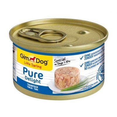 Вологий корм Gimborn GimDog LD Pure Delight для собак мініатюрних порід, тунець, 85 г 1111148274 фото