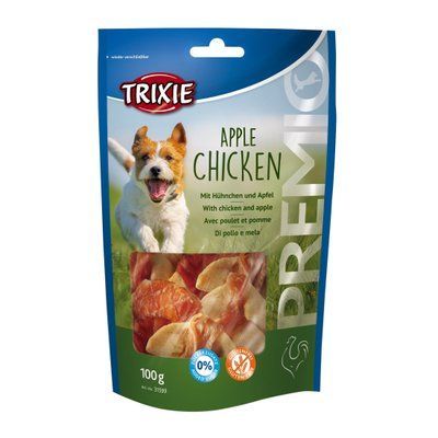 Лакомство Trixie Premio Apple Chicken для собак, курица и яблоко, 100 г 1111138613 фото