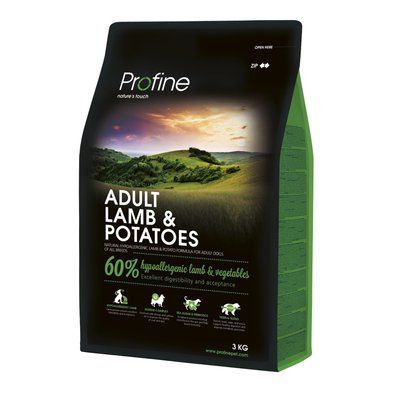Сухой корм Profine Adult для взрослых собак всех пород, с ягнятиной и картофелем, 3 кг 1111145687 фото