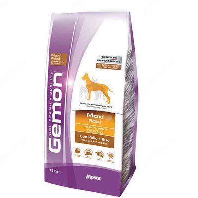 Сухой корм Gemon Dog Maxi Adult курица с рисом для взрослых собак крупных пород 20 кг 70005647 фото