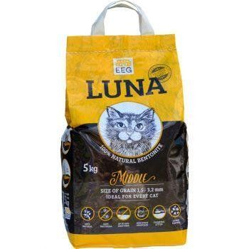 LUNA наполнитель гигиенический средний№2 без запаха 5 кг 1600431927 фото