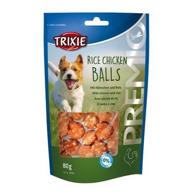 Лакомство Trixie Premio Rice Chicken Balls для собак, рис/курица, 80 г 1111139042 фото