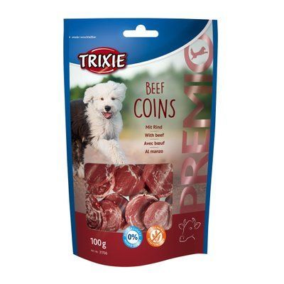 Лакомство Trixie Premio Beef Coins для собак, говядина, 100 г 1111140891 фото