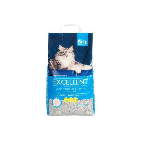 Наполнитель для кошачьего туалета Brit Fresh Excellent бентонитовый, 10 кг 1111168378 фото