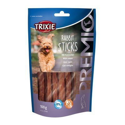 Лакомство для собак с кроликом Trixie PREMIO Rabbit Sticks 100 г 1111141772 фото