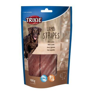 Лакомство для собак с ягненком Trixie PREMIO Lamb Stripes 100 г 1111141773 фото