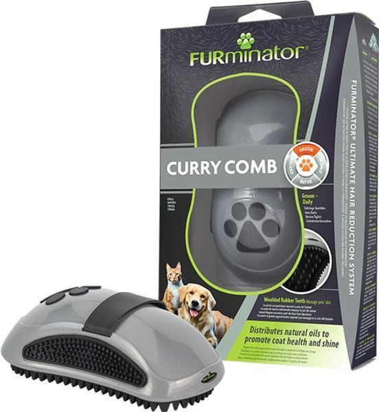 Щітка масажна FURminator для собак та котів, гумова 1111158254 фото