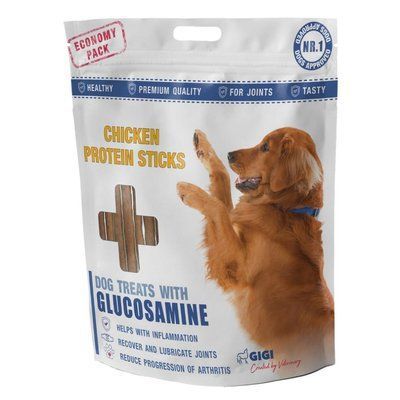 Лакомства GiGi &laquo;Куриные протеиновые палочки&raquo; Chicken Protein Sticks 340г GIG90030 фото