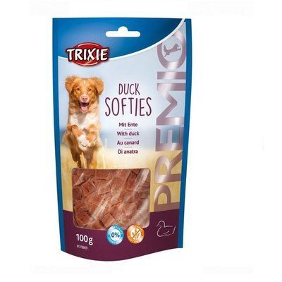 Ласощі Trixie Premio Duck Softies для собак, з м'яса качки, 100 г 1111163203 фото