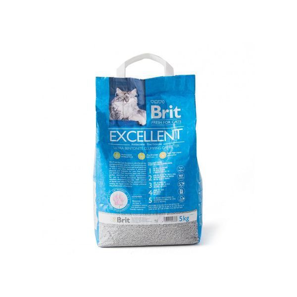 Наповнювач для котячого туалету Brit Fresh Excellent бентонітовий, 5 кг 1111168377 фото