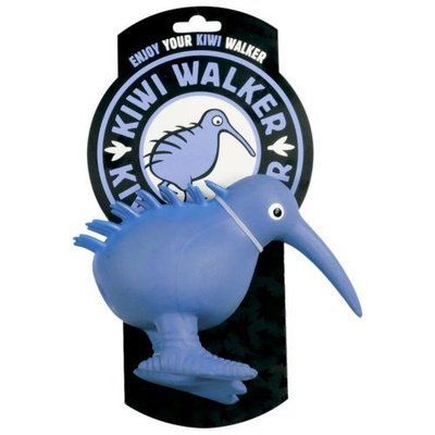 Игрушка Kiwi Walker &laquo;Птица киви&raquo; для собак, голубая, 8,5 см 1111171019 фото