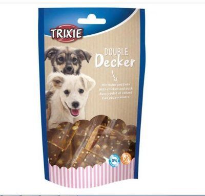 Ласощі Trixie Double Decker для собак, з куркою та качкою, 100 г 1111170290 фото