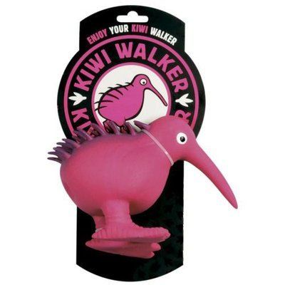 Игрушка Kiwi Walker &laquo;Птица киви&raquo; для собак, розовая, 8,5 см 1111171020 фото
