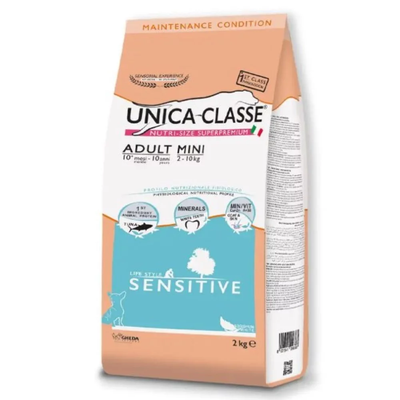 Сухой корм Gheda Unica Classe Adult Mini Sensitive для собак мелких пород с тунцом 2 кг GDA00638 фото