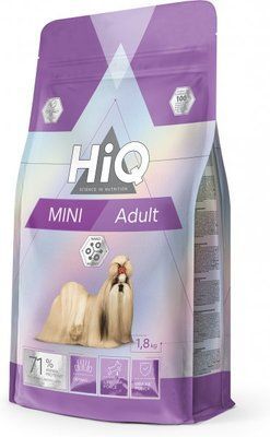 Сухий корм для дорослих собак малих порід HiQ Mini Adult 1.8 кг HIQ46389 фото