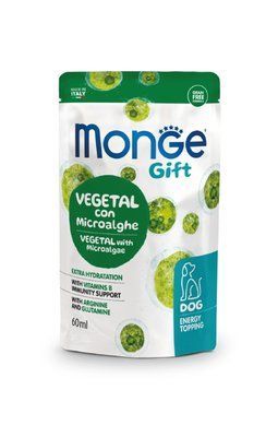 Смаколики для собак Monge Gift Dog Vegetal Microalgae 60 гр 70085960 фото